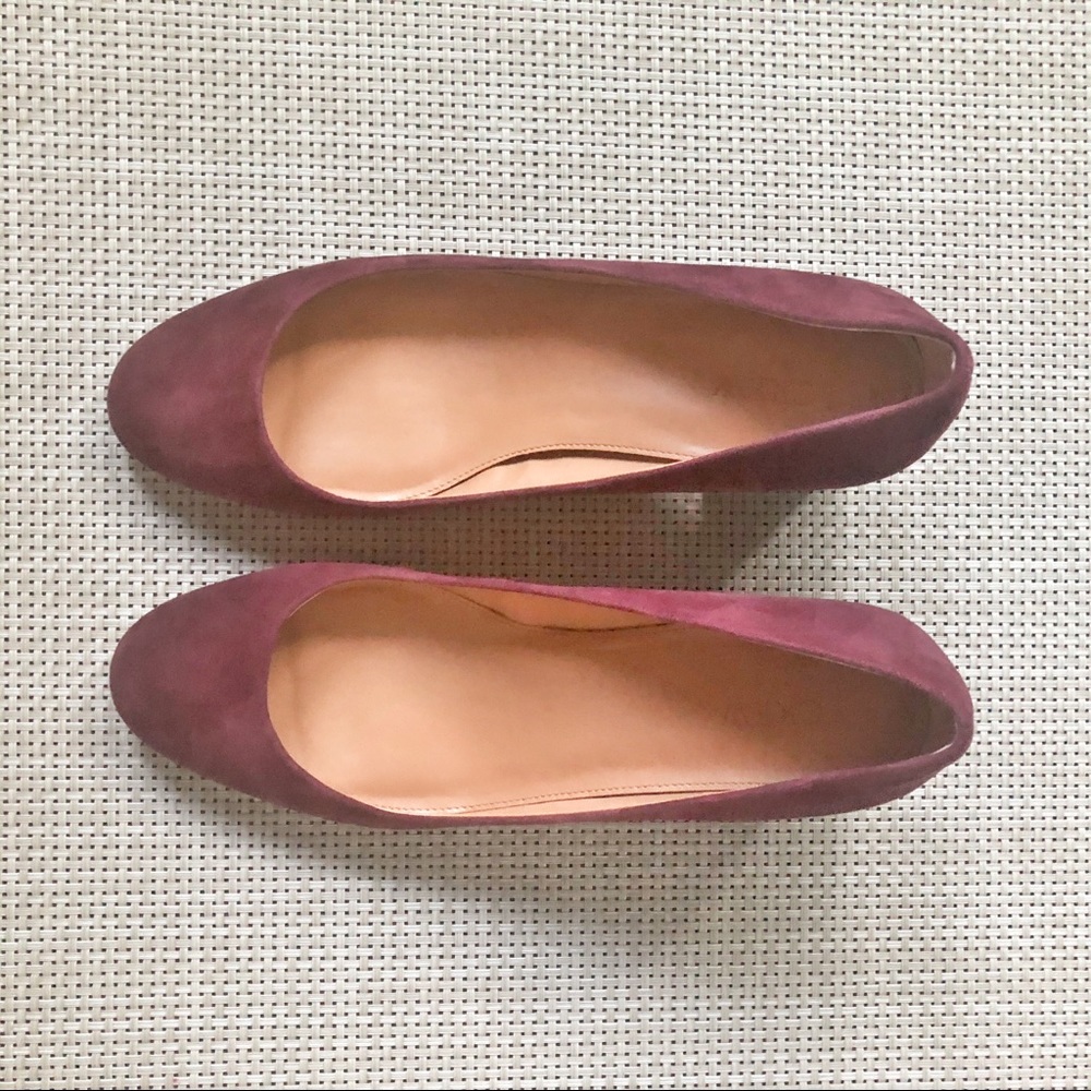 J. Crew Micro Suede Block Heels